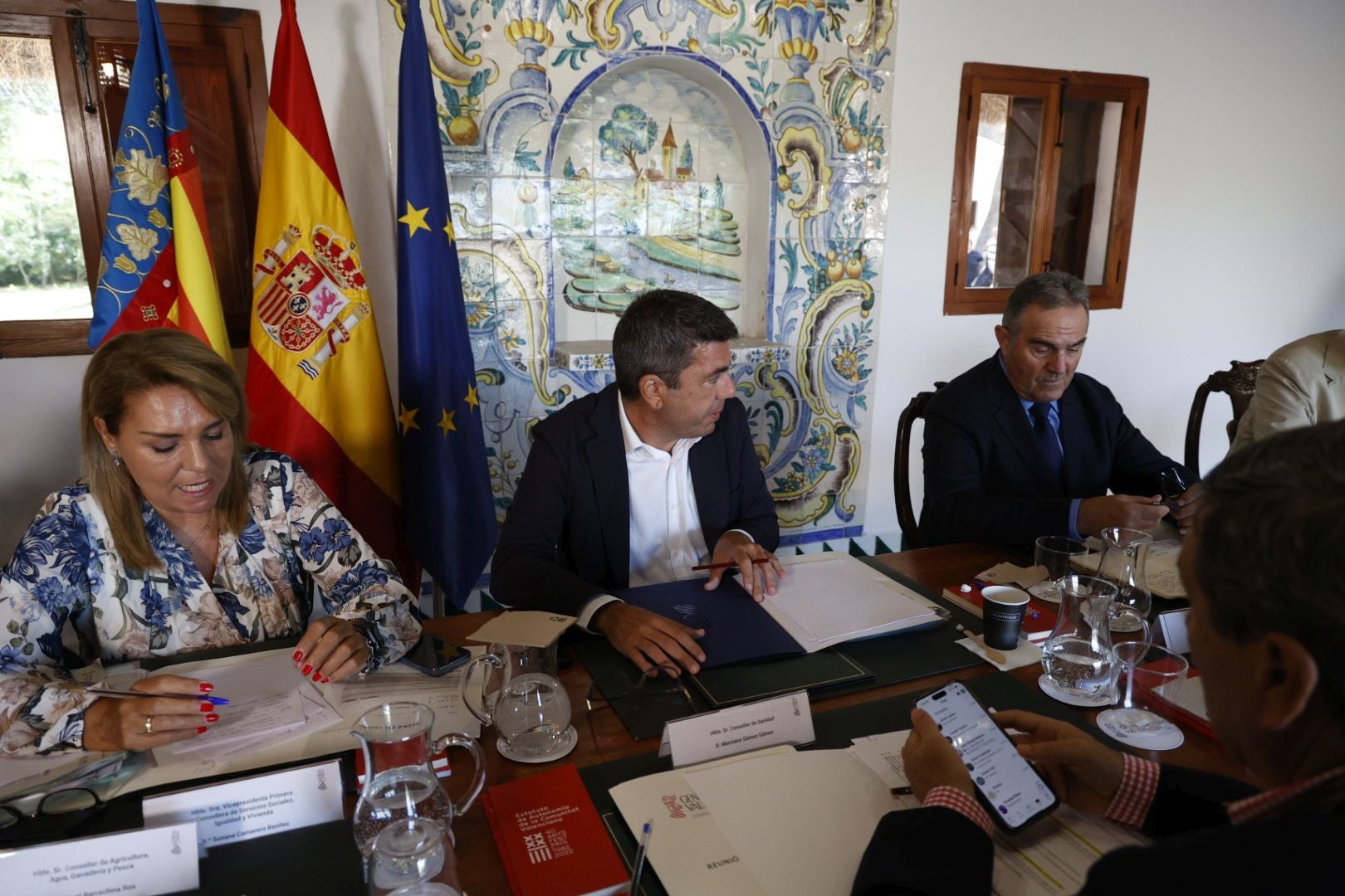 FOTOS | Pleno del Consell, celebrado este martes en la Albufera