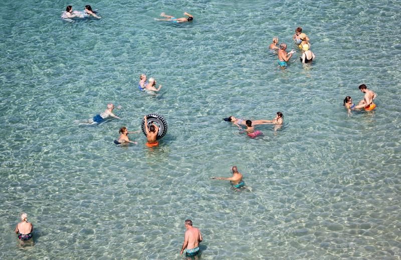 Estado de las playas de Calpe, Xàbia y Benidorm hoy: previsión del tiempo, bandera y ocupación