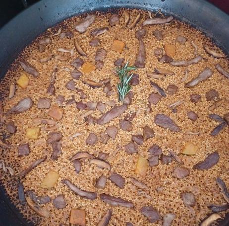 La paella vencedora