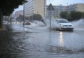 Lluvias en Castellón, en una imagen de archivo.