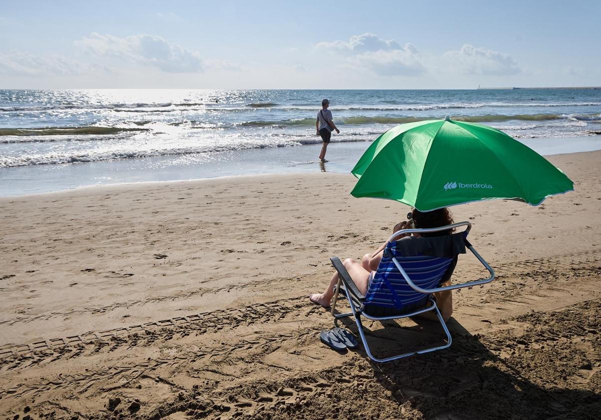 Playa de la Malvarrosa.