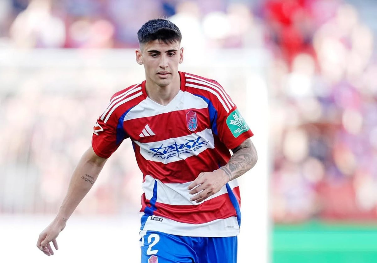 Rubén Sánchez, durante un partido la temporada pasada.