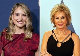 Alba Carrillo y Ana Rosa Quintana.