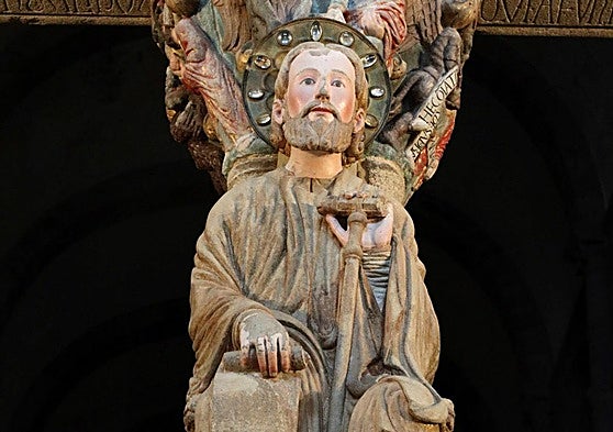 Imagen del Apóstol Santiago.