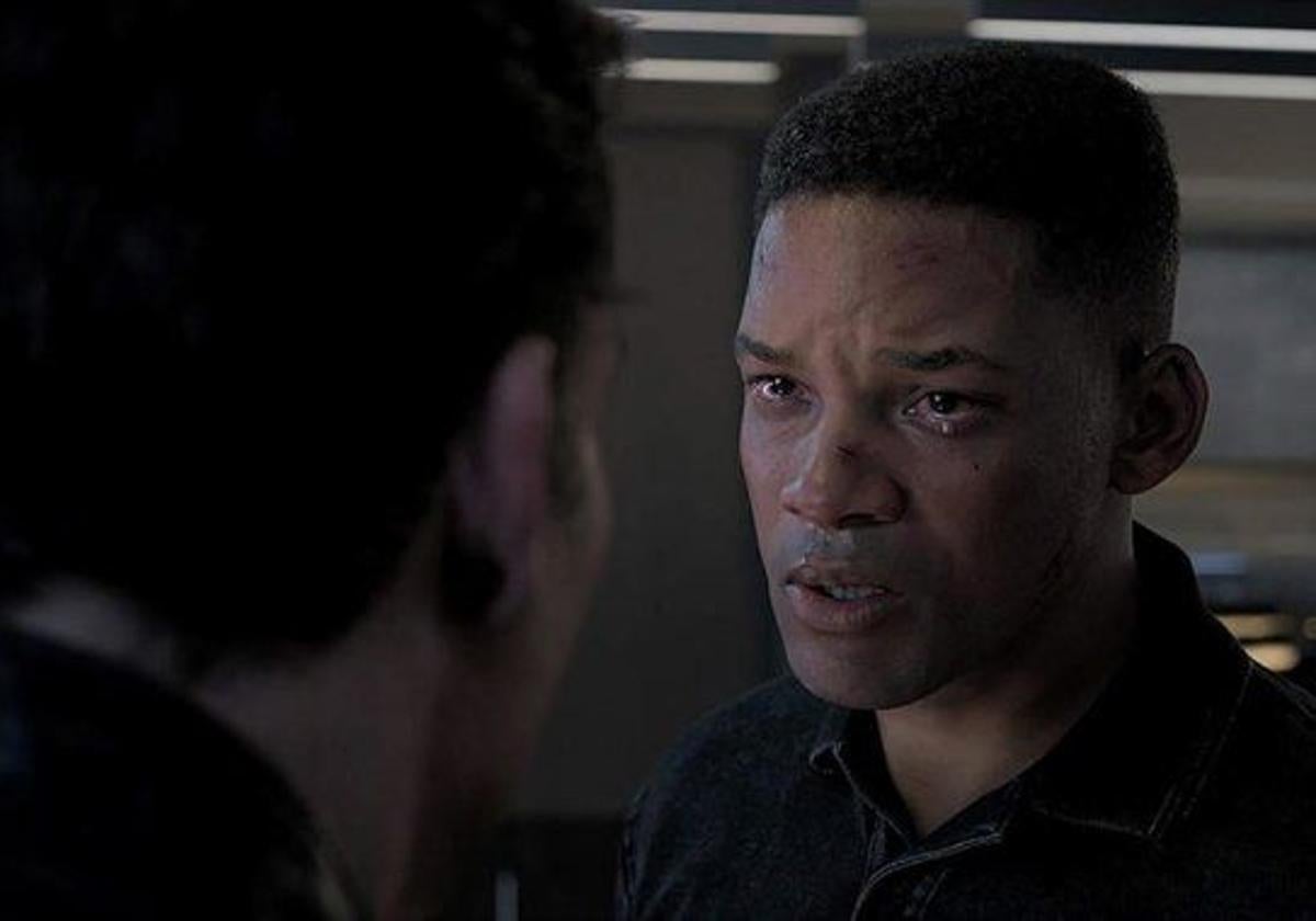 Will Smith en la película Géminis.