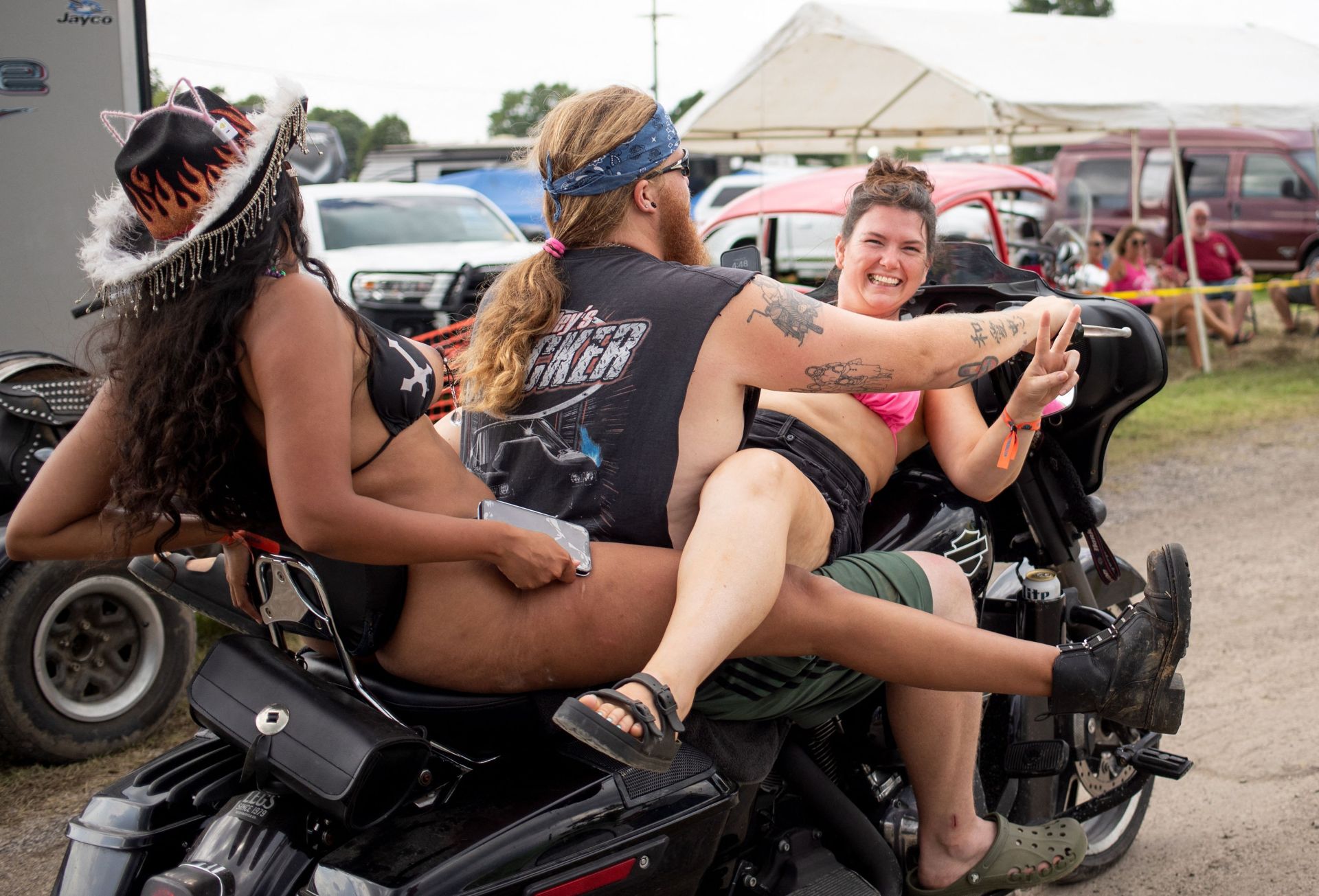 FOTOS | Locos por las motos en Sturgis
