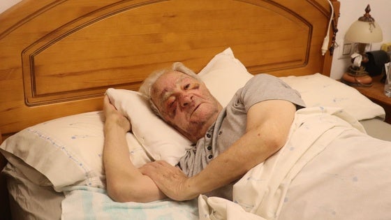 Vicente, el anciano de 89 años brutalmente agredido por una sobrina en Macastre.