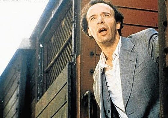Roberto Benigni en 'La vida es bella'.