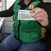 Venta de cupones de la ONCE. Imagen de archivo.