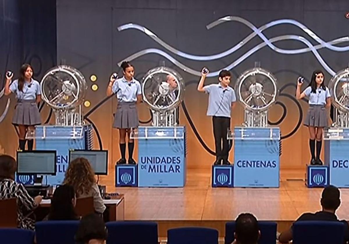 Sorteo de la Lotería Nacional de este sábado.