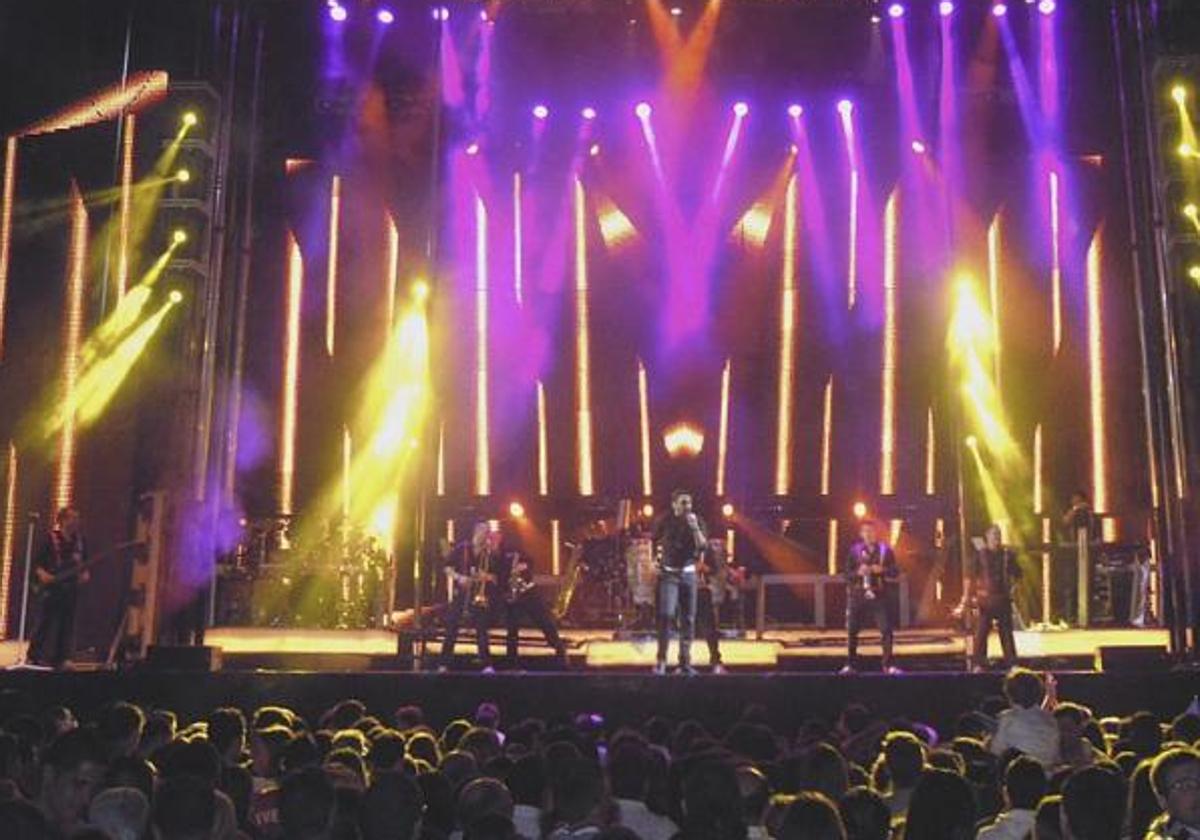 Una actuación de la Orquesta Panorama.