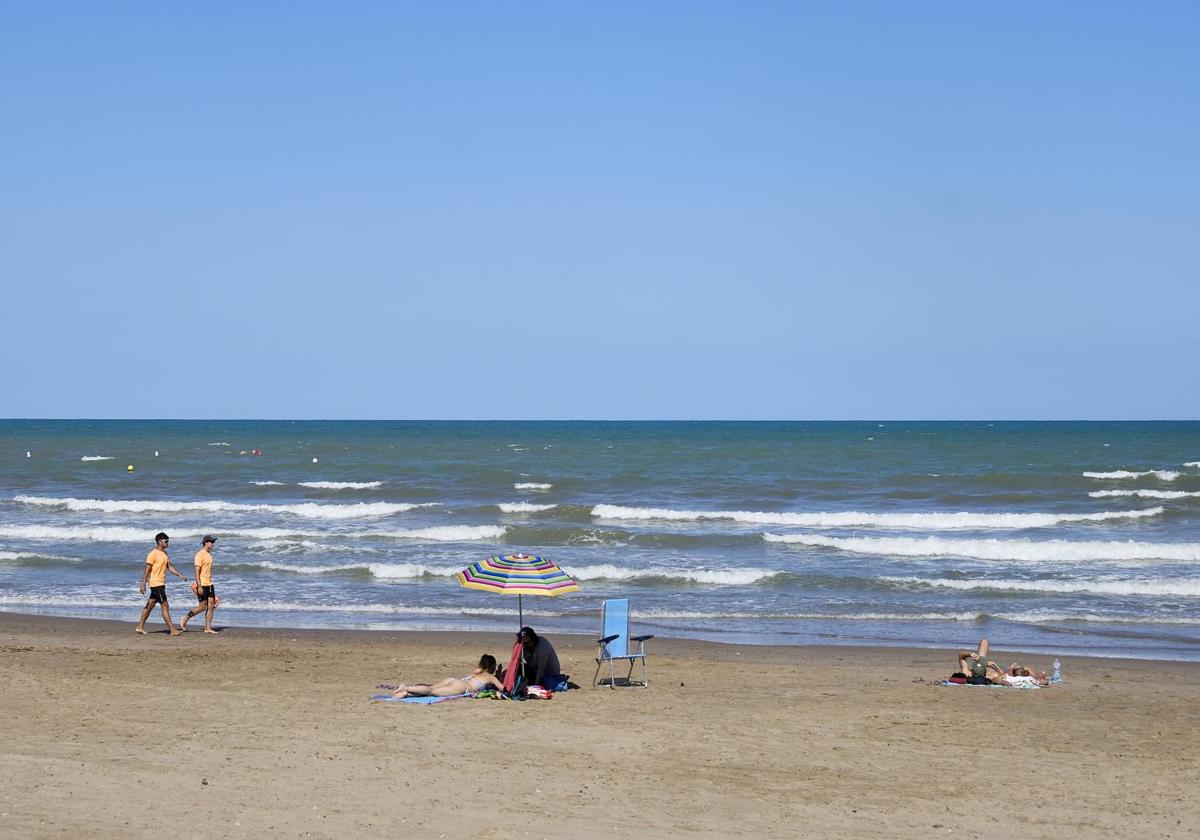 Playa de Port Saplaya, en Alboraya..