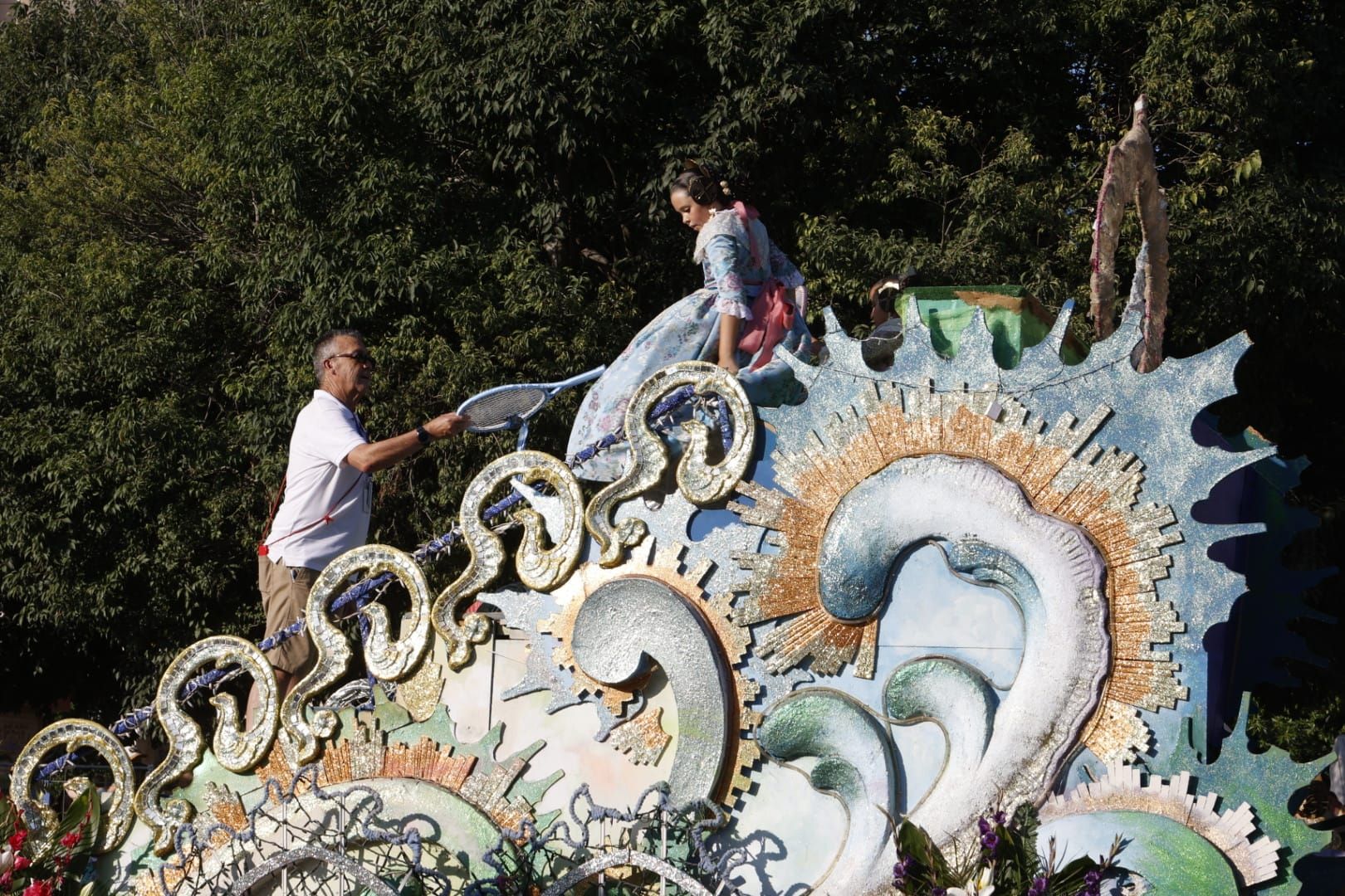 Fotos | La Batalla de Flores pone el broche de oro a la Feria de Julio de Valencia
