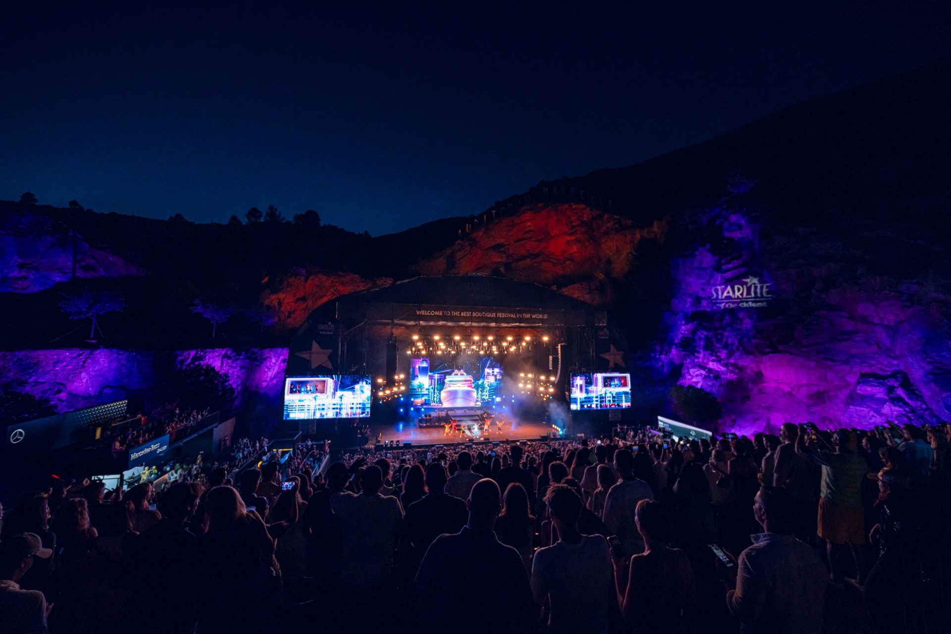 Fotos: así fue el show de Will Smith en el Starlite de Marbella