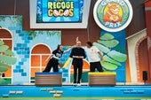 Inés Hernand, Ramón García y Patxi Salinas este lunes en 'El Grand Prix del Verano' 2025.