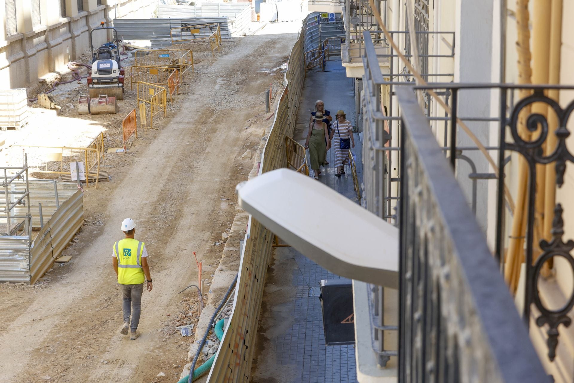 FOTOS | Así están las obras en la calle Alicante de Valencia