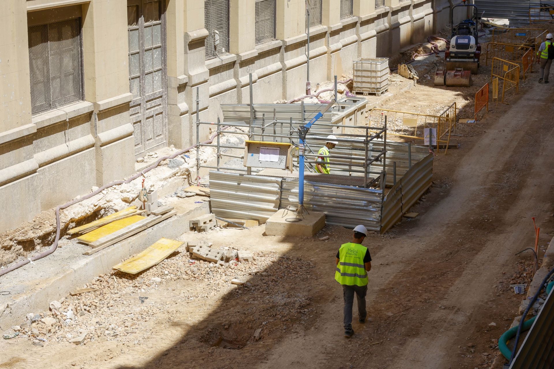 FOTOS | Así están las obras en la calle Alicante de Valencia