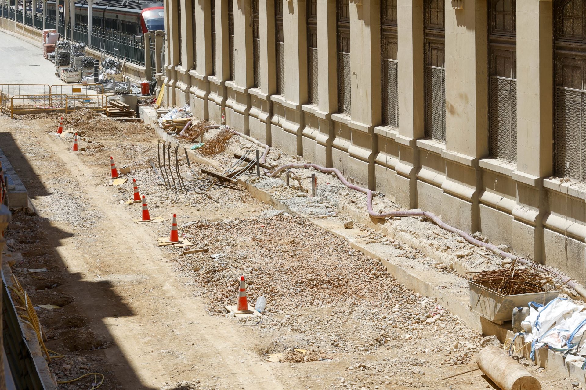 FOTOS | Así están las obras en la calle Alicante de Valencia