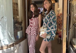 Ángela Jordá y Elena Peña.