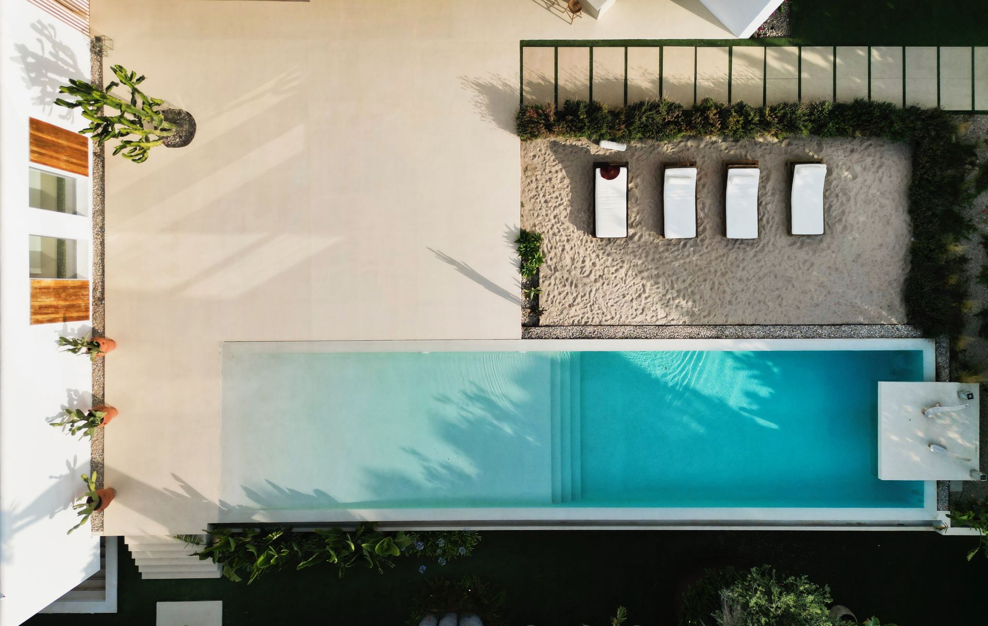 El interior de la casa en Ibiza proyectada por Ampa Costa