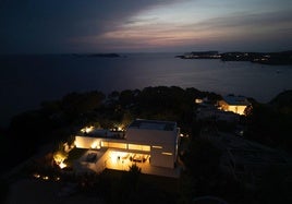 Can Vega, en una de las calas de Ibiza.