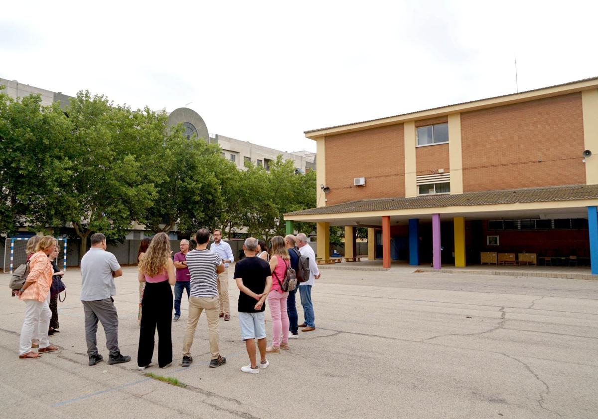 Encuentro en el colegio público Cristóbal Colón de Benetússer.
