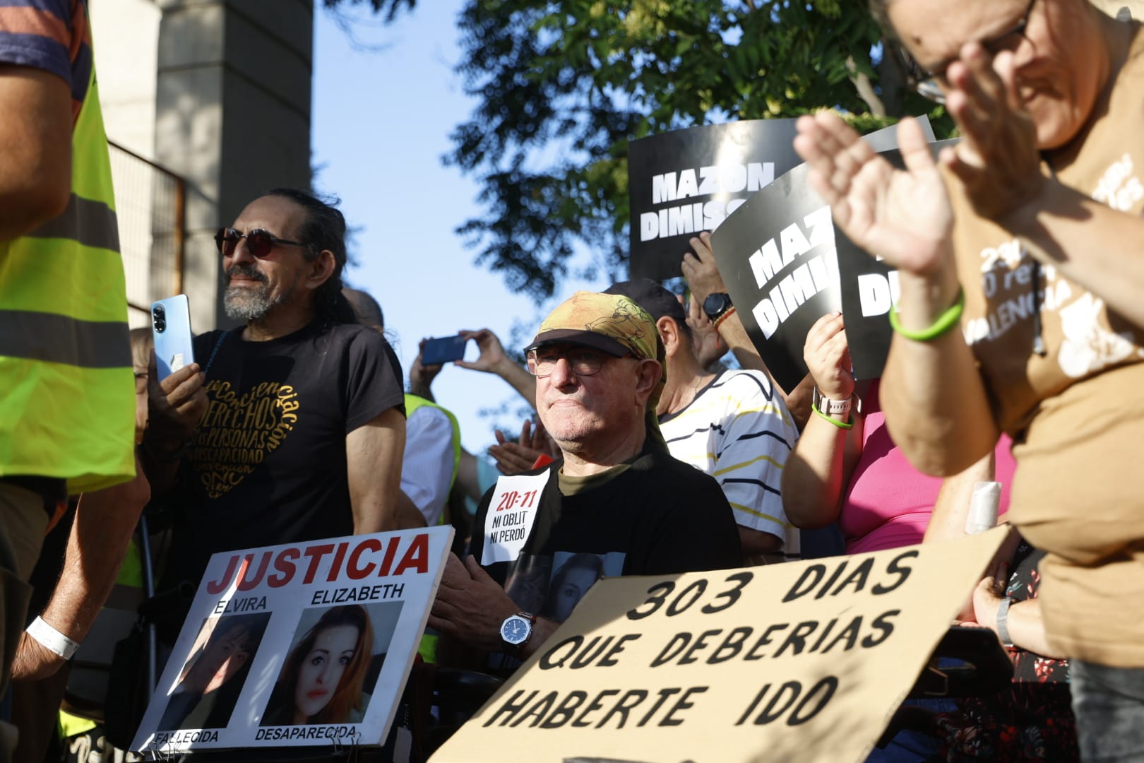 FOTOS | Novena manifestación contra Mazón por la gestión de la dana