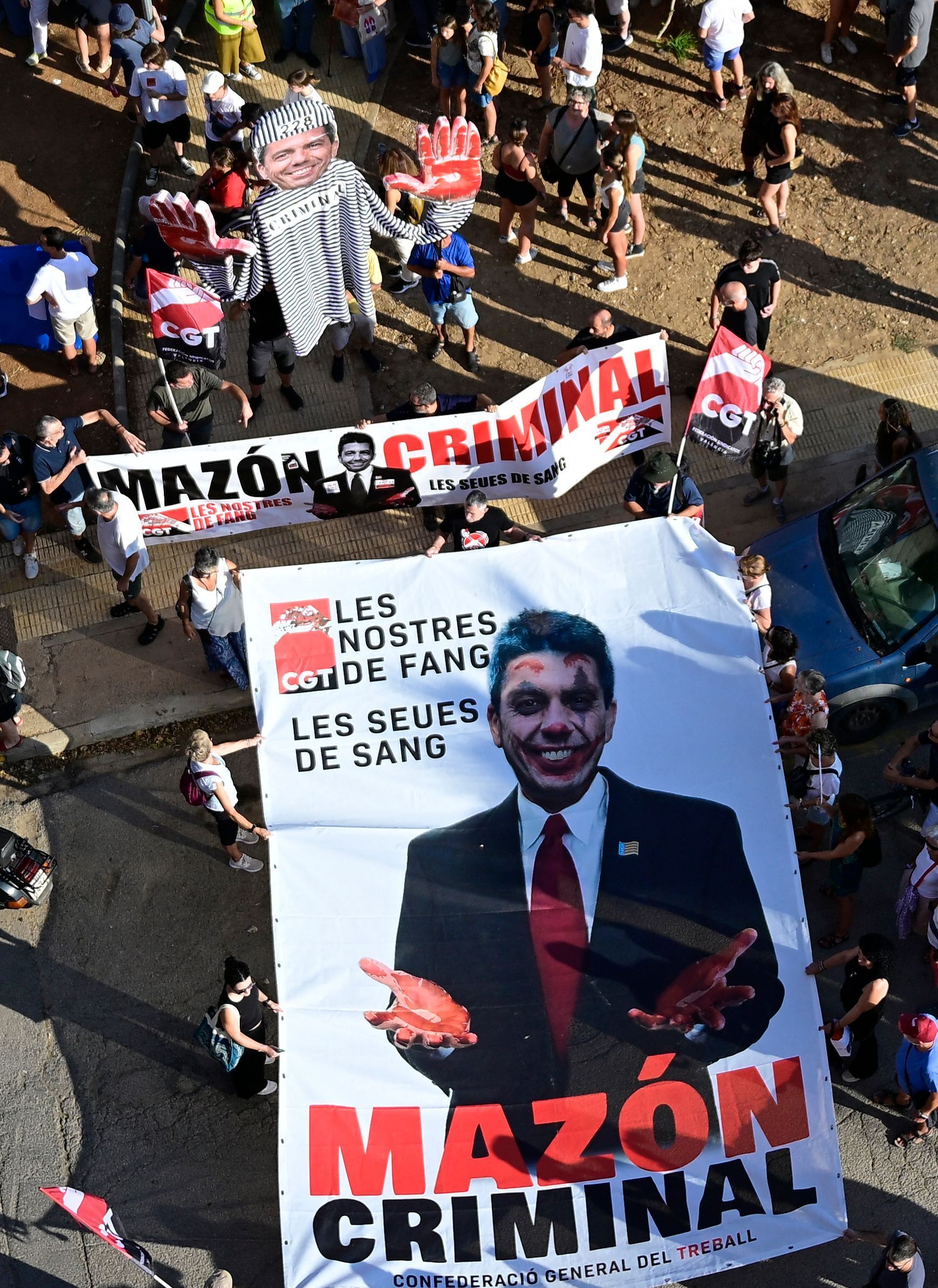 FOTOS | Novena manifestación contra Mazón por la gestión de la dana