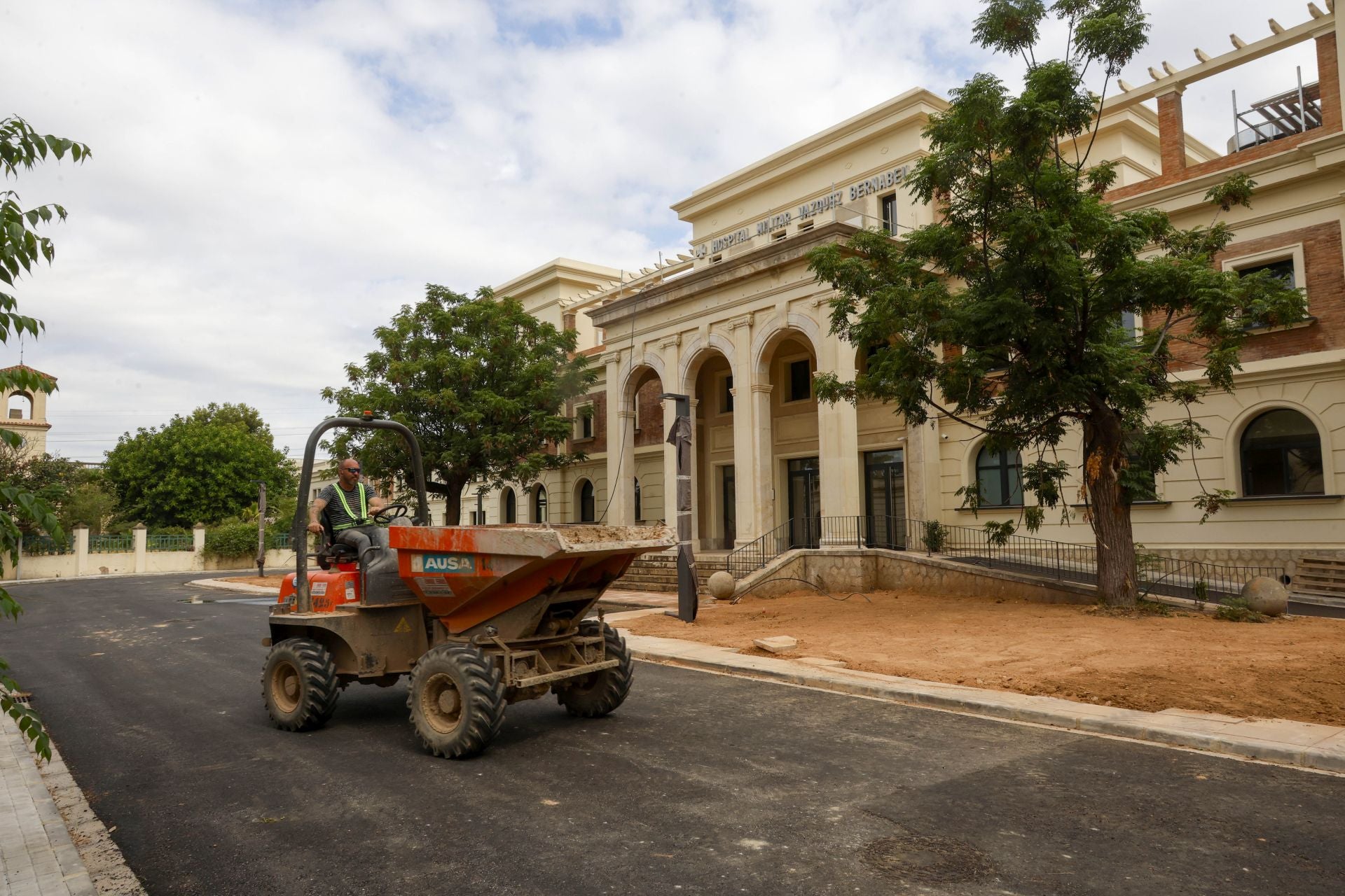 Obras contra reloj para poner a punto el hospital Militar de Mislata