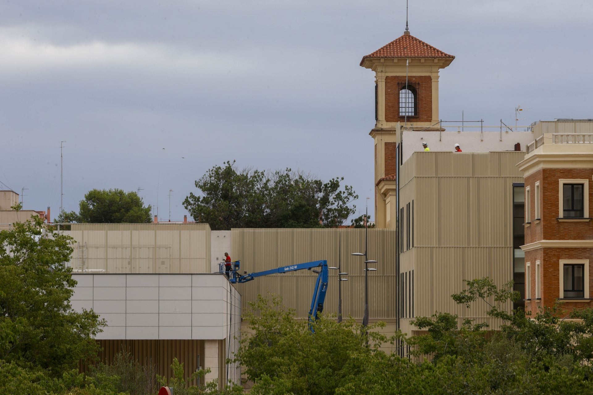 Obras contra reloj para poner a punto el hospital Militar de Mislata