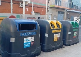 Nuevos contenedores en las calles de Algemesí.