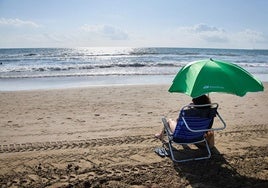 Playa de la Malvarrosa.