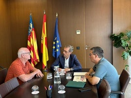 Reunión del alcalde de Paiporta con el secretario de Vivienda.