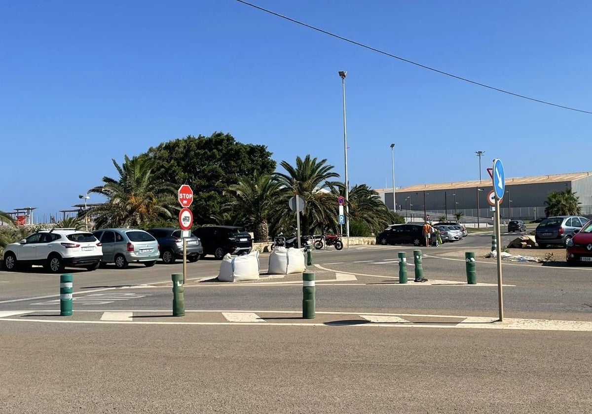 Lugar del Port de Sagunt en el que un hombre ha disparado a otro en el pierna.
