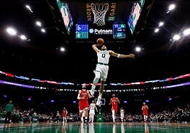 Un partido de la NBA entre Celtis y Pelicans, en una imagen de archivo.