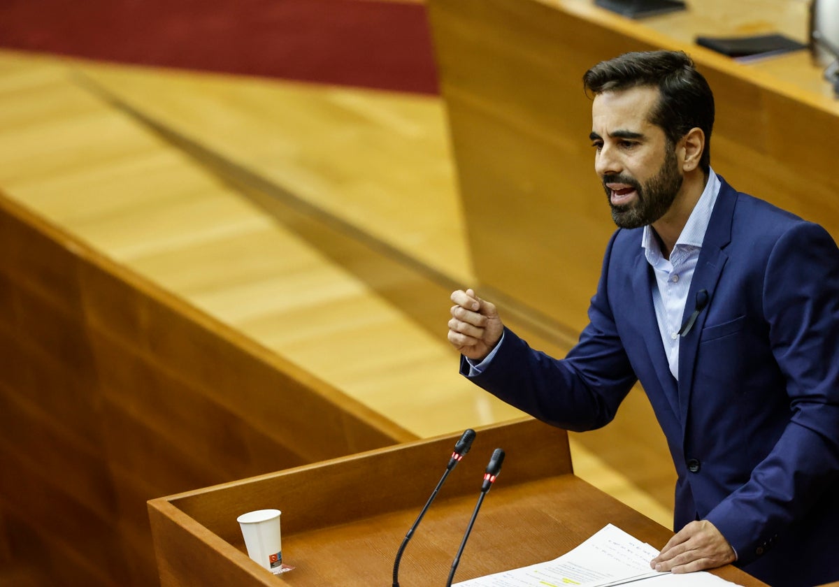 Primer pleno de Les Corts tras la dana