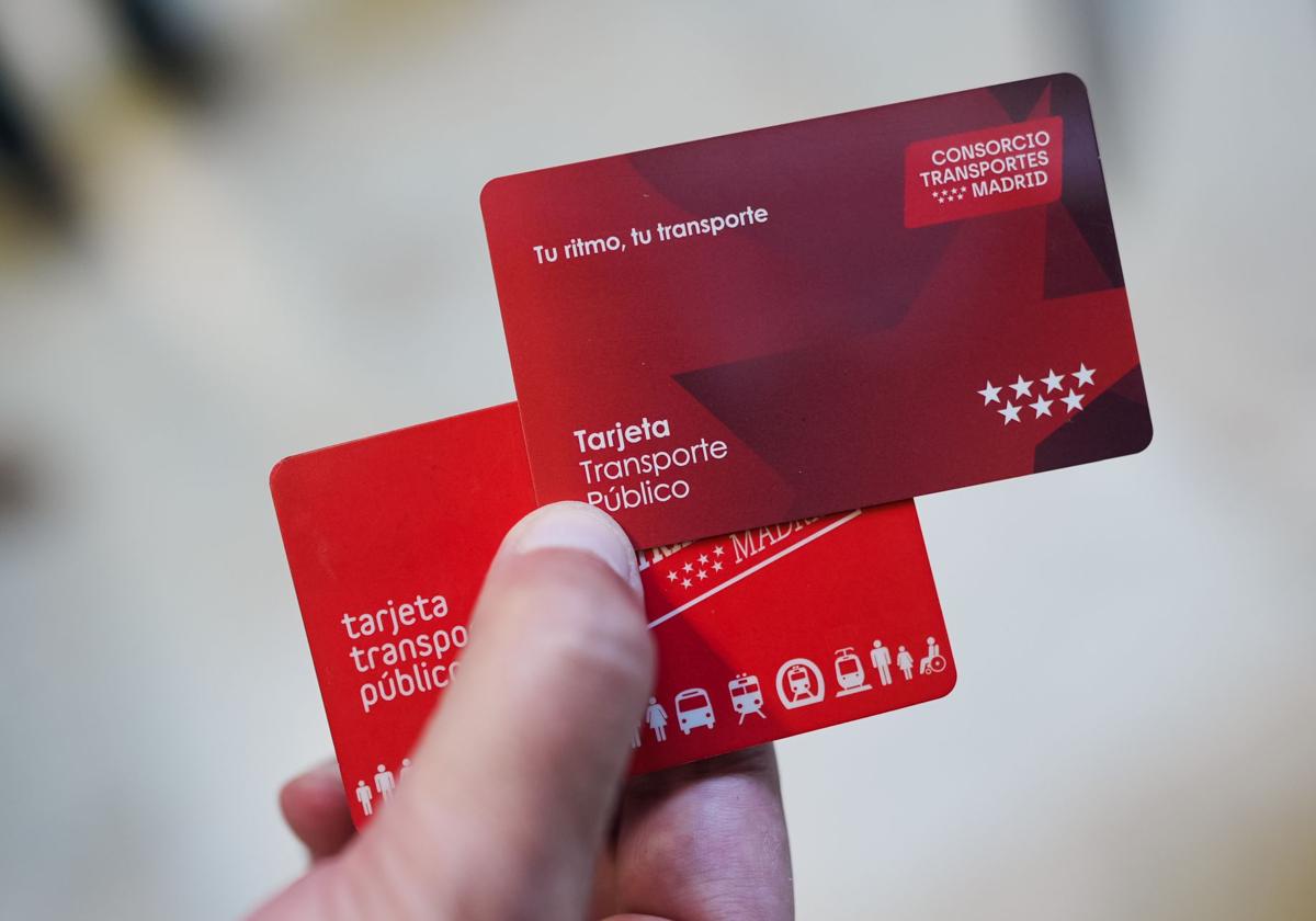 La nueva tarjeta de transporte.