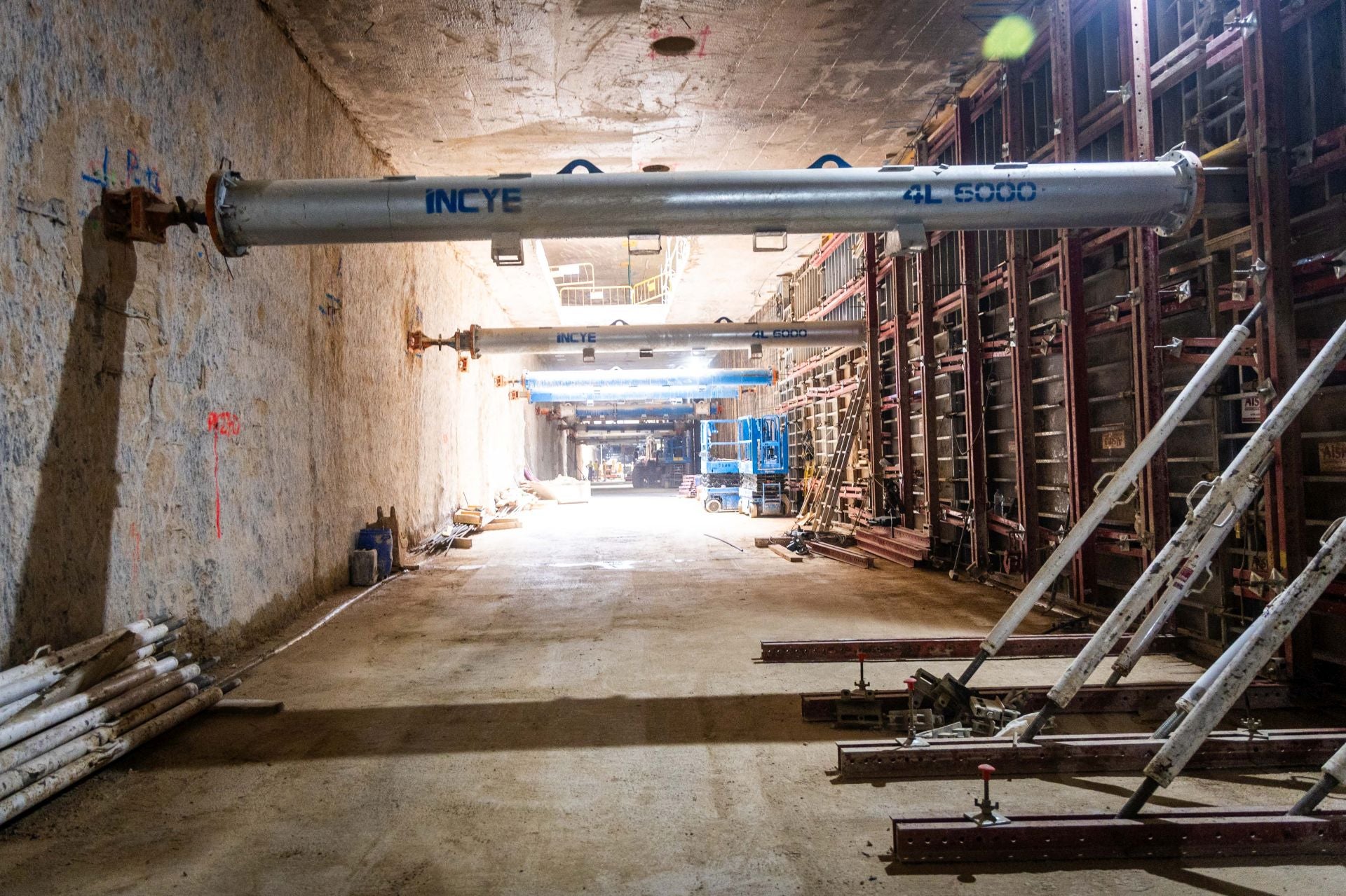 Fotos: Obras entre las estaciones de metro de Xàtiva y Alacant