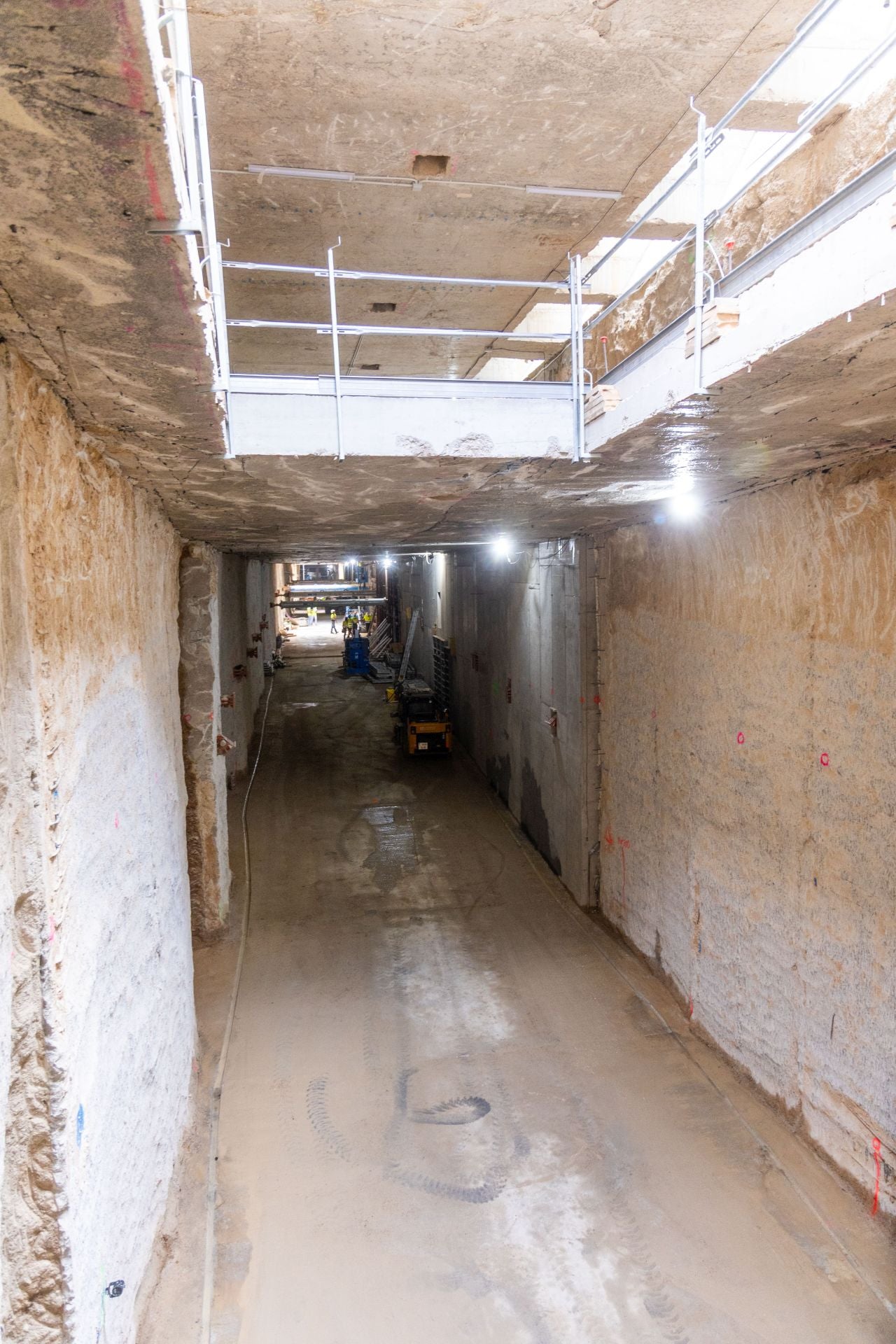 Fotos: Obras entre las estaciones de metro de Xàtiva y Alacant