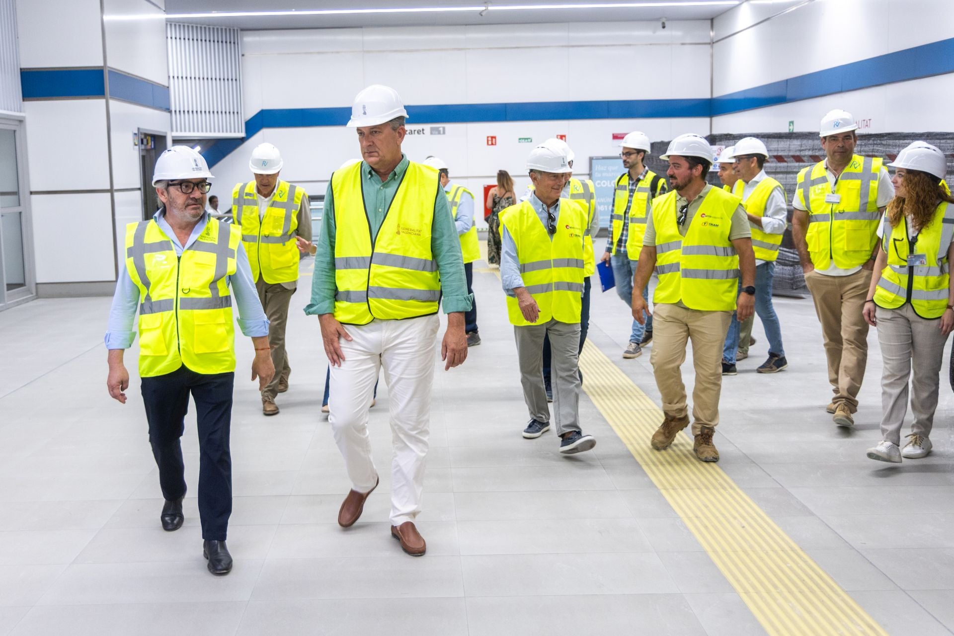 Fotos: Obras entre las estaciones de metro de Xàtiva y Alacant