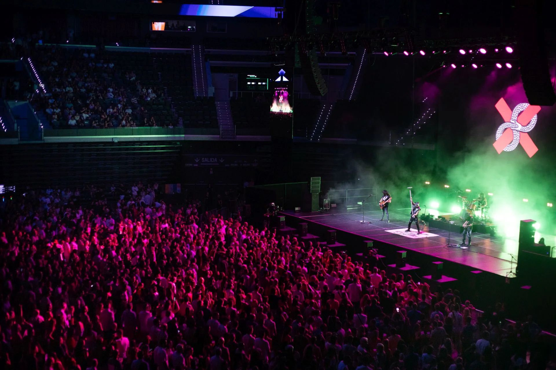 El 'preestreno' del Roig Arena que tuvo lugar el pasado 29 de julio.