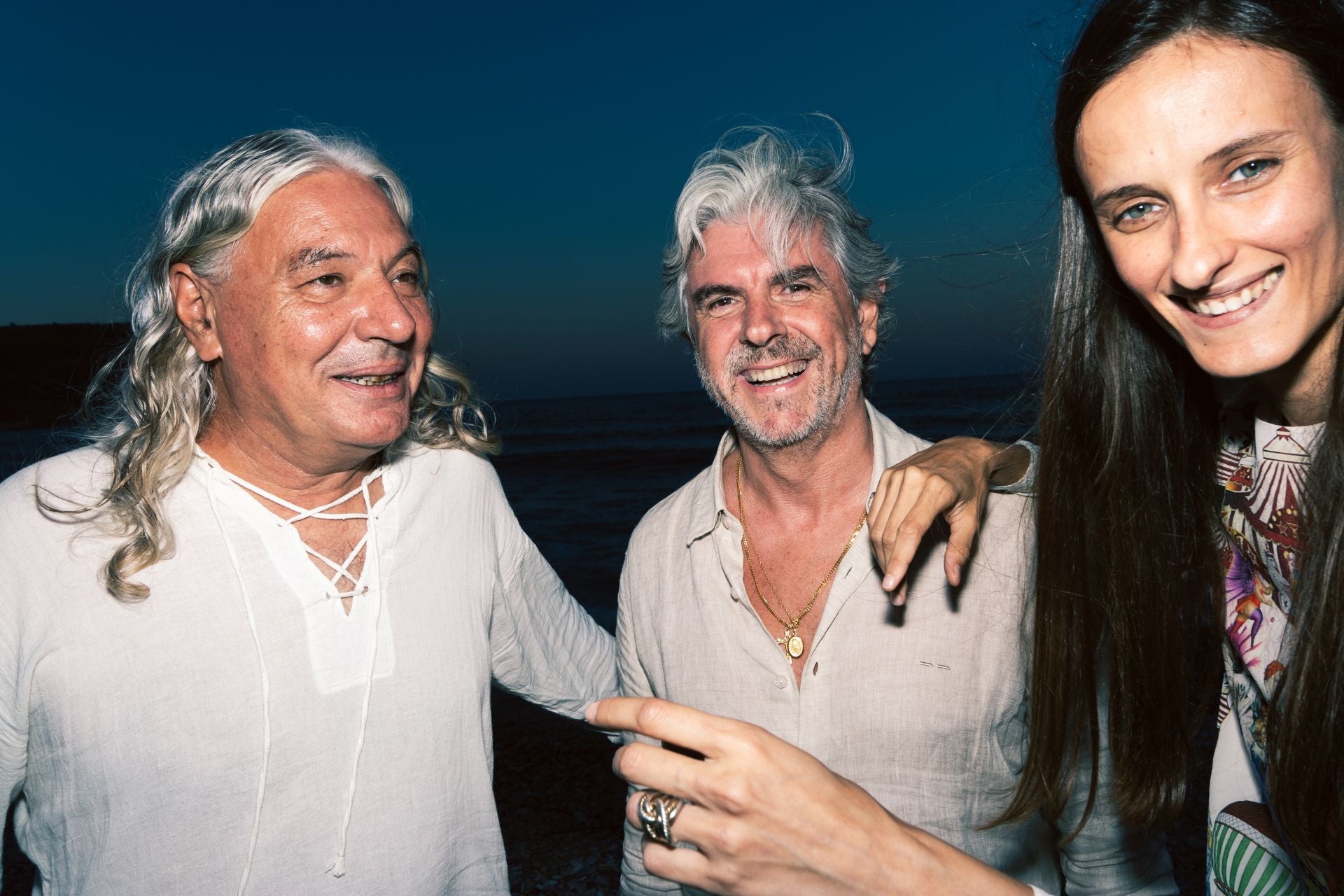 Tamara Caravaca, Felipe Carrasco y Jose Nieto, encargado de Montgo Di Bongo.