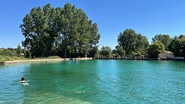 La balsa de la polémica en una imagen de archivo.