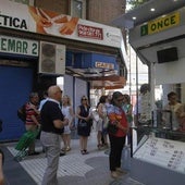 Venta de cupones de la ONCE. Imagen de archivo.