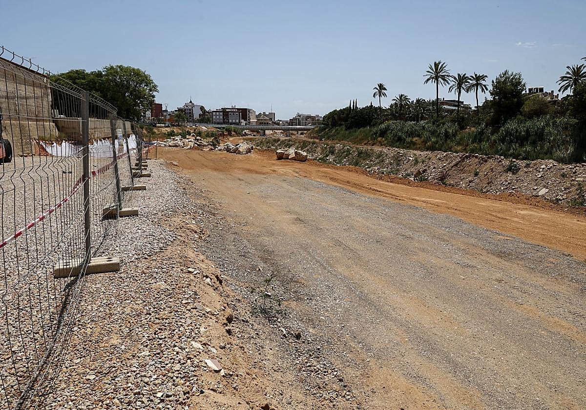 Camino rural en Paiporta.