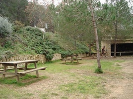 Área recreativa El Túnel de Canals.