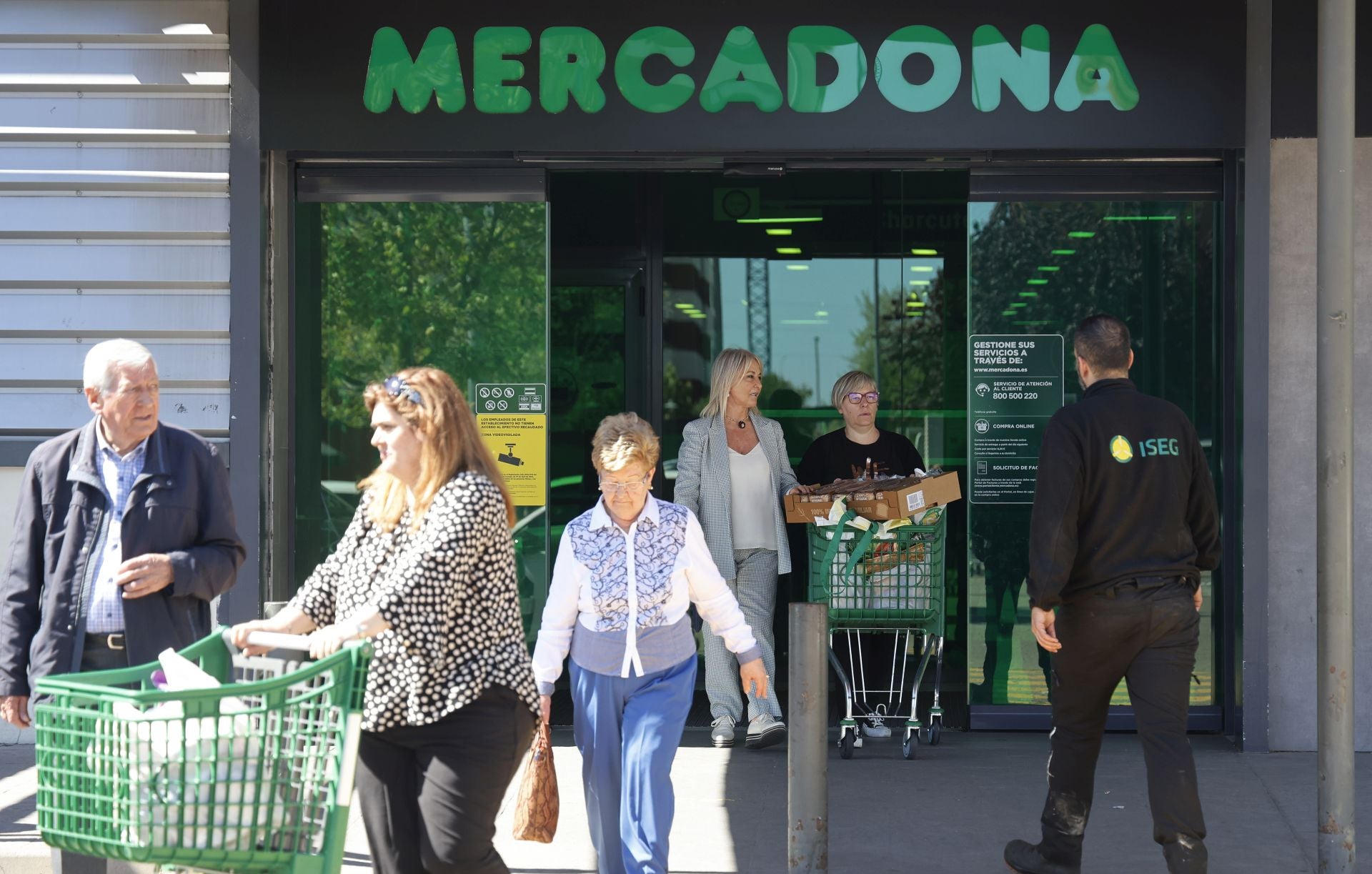 Un establecimiento de Mercadona.