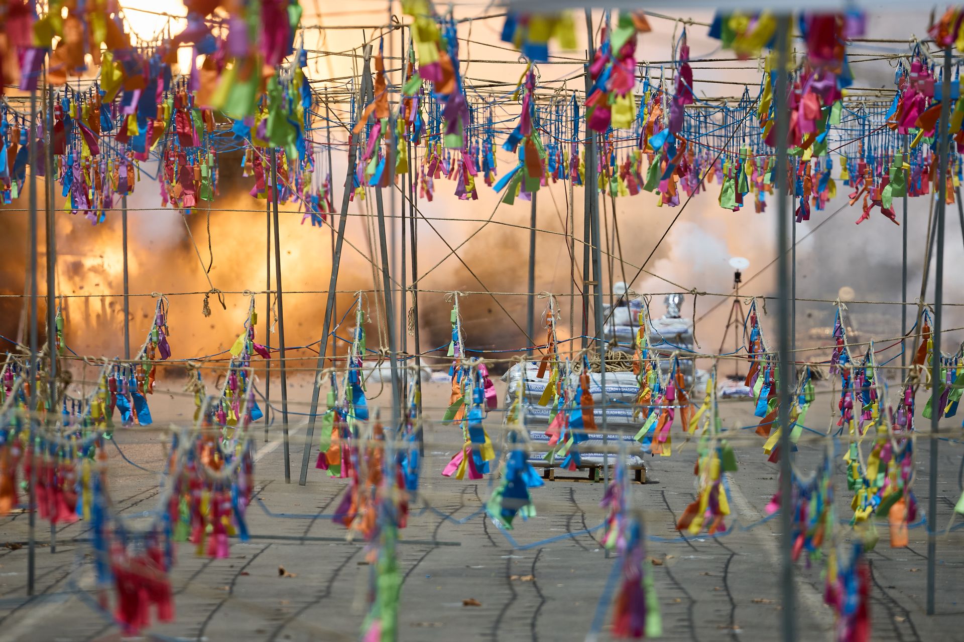 Así ha sido la mascletà más grande de la historia