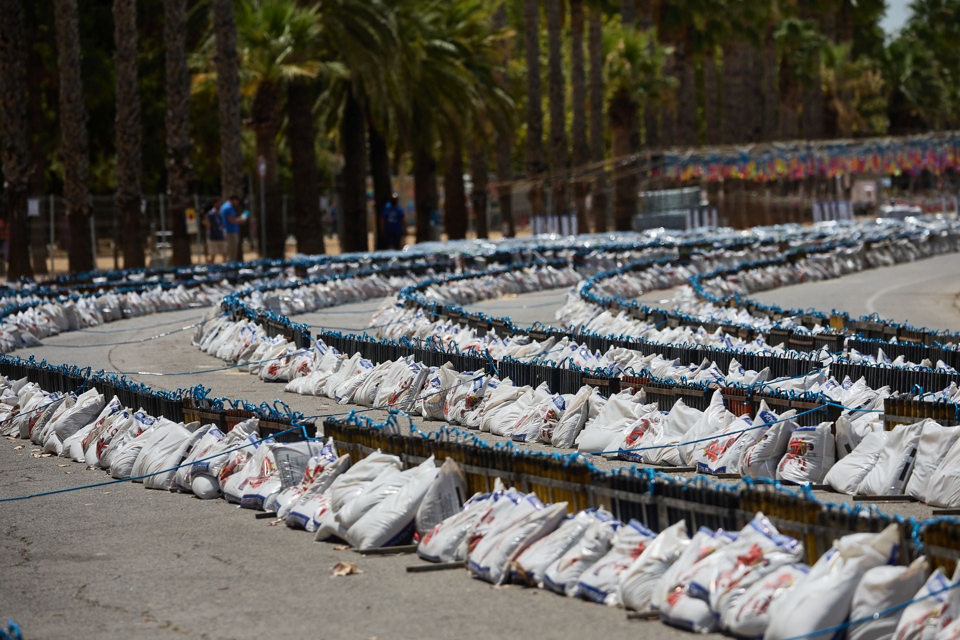 Así ha sido la mascletà más grande de la historia