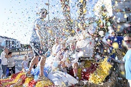 La cabalgata de las fiestas de Sant Roc, Paiporta